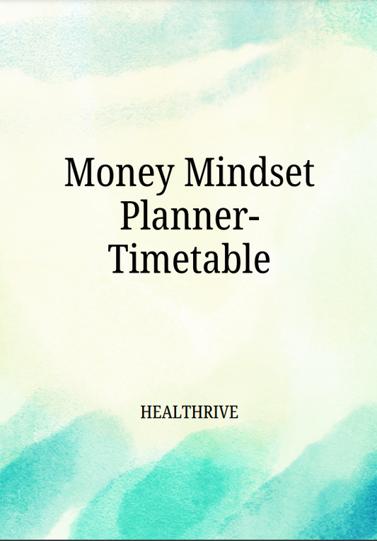 Healthrives Full Finance Planner and Journal